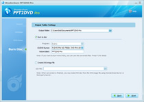 Convert to video and Burn DVD