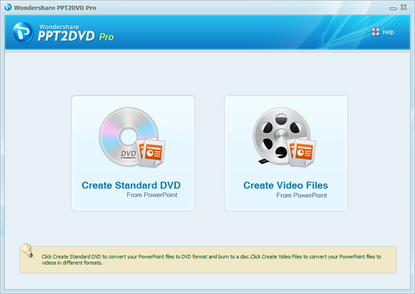 Burn your PowerPoint presentations on DVD