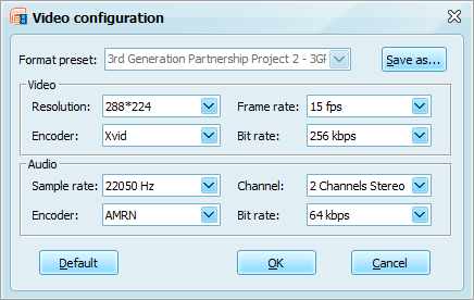 PowerPoint to cellphoe configuration