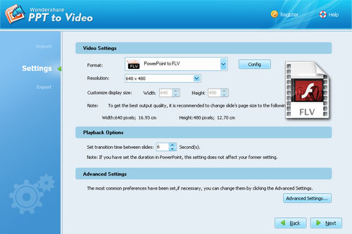 PPT to Flv converter