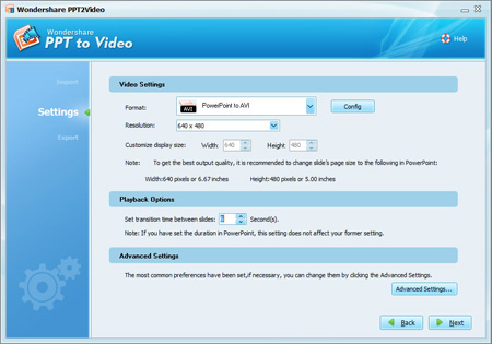 PowerPoint to Video converter