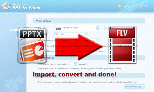 pptx to flv converter