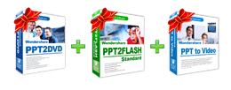 Special Bundle--PPT2DVD+PPT2Flash Std + PPT to Video