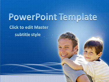 Free PowerPoint Templates - Father's Day PowerPoint Templates 