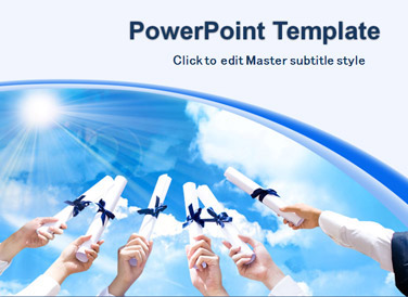 Free  Template on Free Powerpoint Templates   Free Graduation Powerpoint Templates