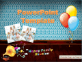 Free PowerPoint Templates - Free Family Slideshow Reunion PowerPoint Templates 