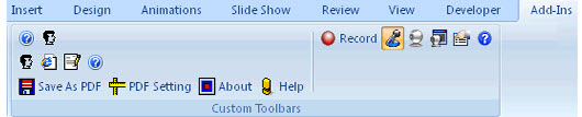 Recording PowerPoint to video add-in