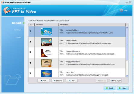 convert PowerPoint to MOV